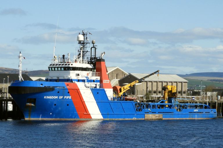 KINGDOM OF FIFE, Offshore Tug/Supply Ship Details and current