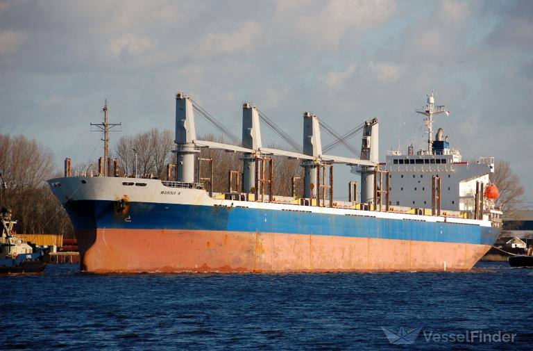 Vessel KNB-6 (Dry cargo) IMO 9591612, MMSI 525004035