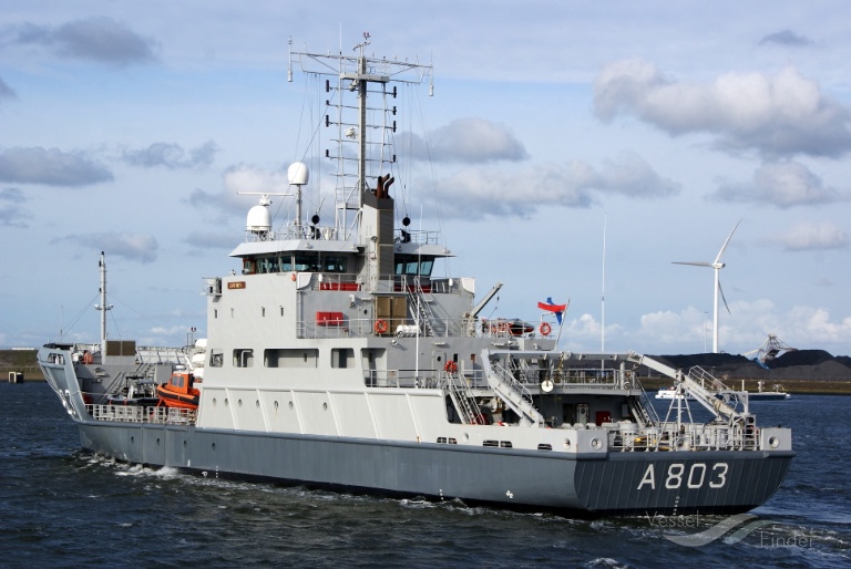 HNLMS LUYMES SURVEY, Research Vessel - Schiffsdaten Und Aktuelle ...