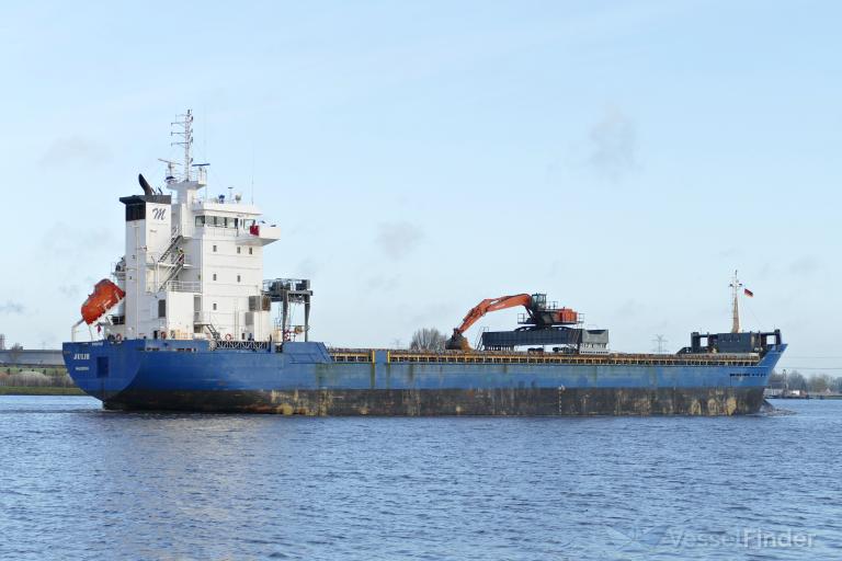 JULIE, General Cargo Ship - Details and current position - IMO 9277307 ...
