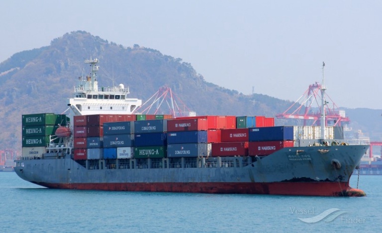 Pegasus Prime Container Ship Details And Current Position Imo Mmsi Vesselfinder