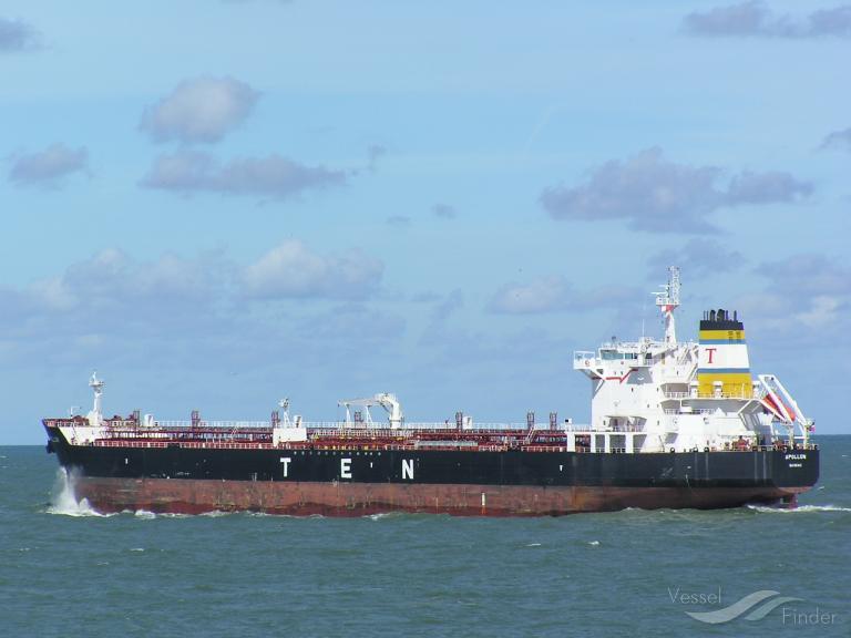 Apollon Chemical Oil Products Tanker Details And Current Position Imo Vesselfinder