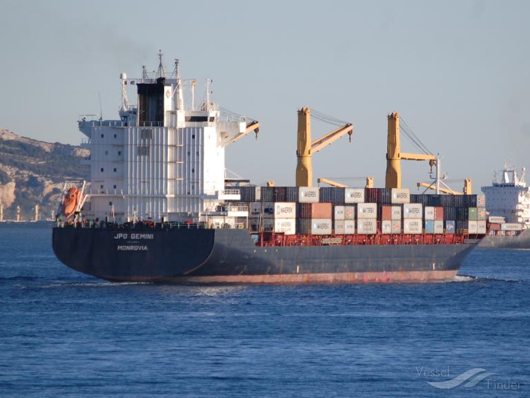 JPO GEMINI, Container Ship - Details and current position - IMO 9294020 ...