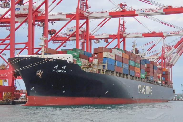 YM SUCCESS, Container Ship - Details and current position