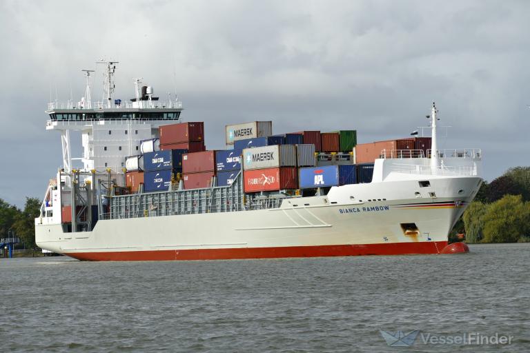 BIANCA RAMBOW, Container Ship - Details and current position - IMO ...