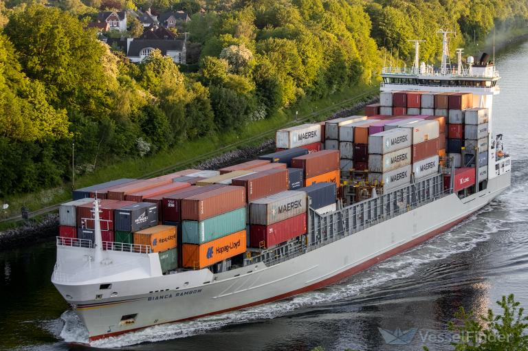 BIANCA RAMBOW, Container Ship - Details and current position - IMO ...