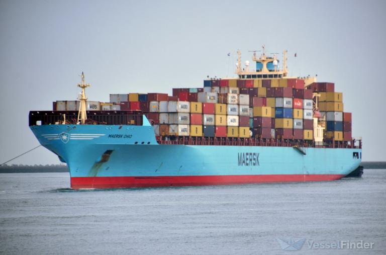 MAERSK 1:20 Sea Transport Cargo Shipping Container Model 