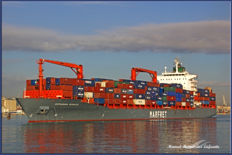 COSMOS, Container Ship Details and current position IMO 9302956