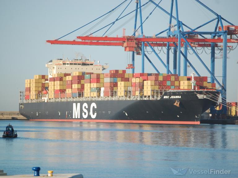 MSC JOANNA, Container Ship - Details and current position - IMO 9304435 ...