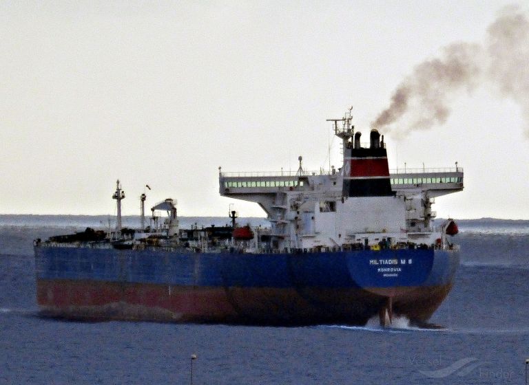 MILTIADIS M II, Crude Oil Tanker Schiffsdaten und aktuelle Position