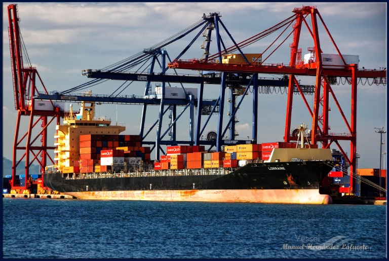 LORRAINE, Container Ship Details and current position IMO 9311763