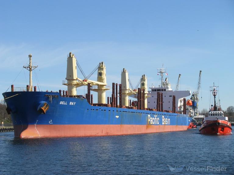 BELL BAY, Bulk Carrier Details and current position IMO 9312664