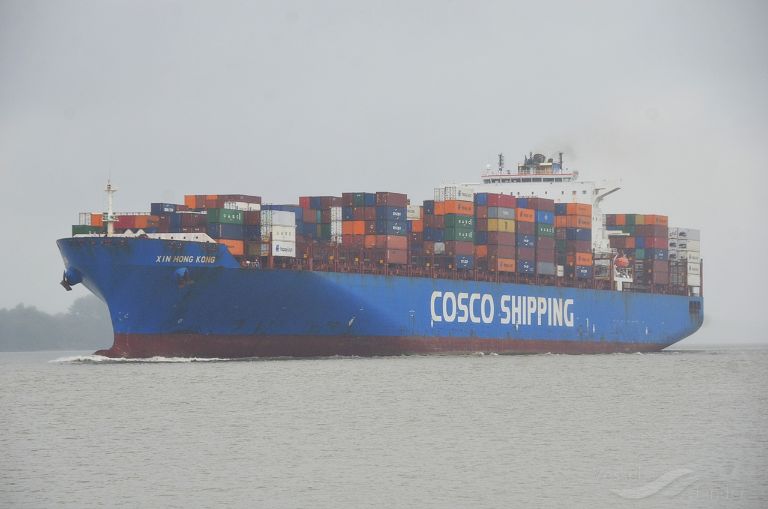 XIN HONG KONG, Container Ship - Dettagli della nave e posizione attuale ...