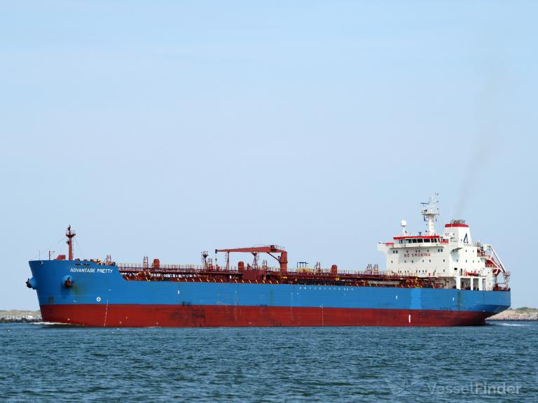 ADVANTAGE PRETTY, Chemical/Oil Products Tanker - Details and current ...