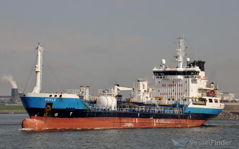 FOYLE, Chemical/Oil Products Tanker - Details and current position ...