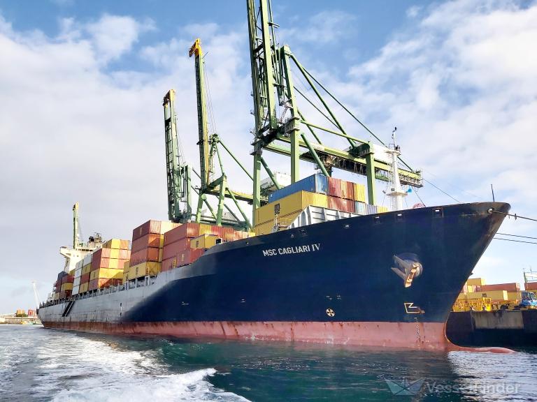 MSC CAGLIARI IV, Container Ship - Details and current position - IMO ...