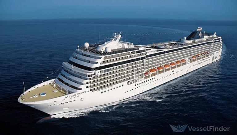 MSC ORCHESTRA, Passenger (Cruise) Ship - Dettagli della nave e posizione  attuale - IMO 9320099 - VesselFinder