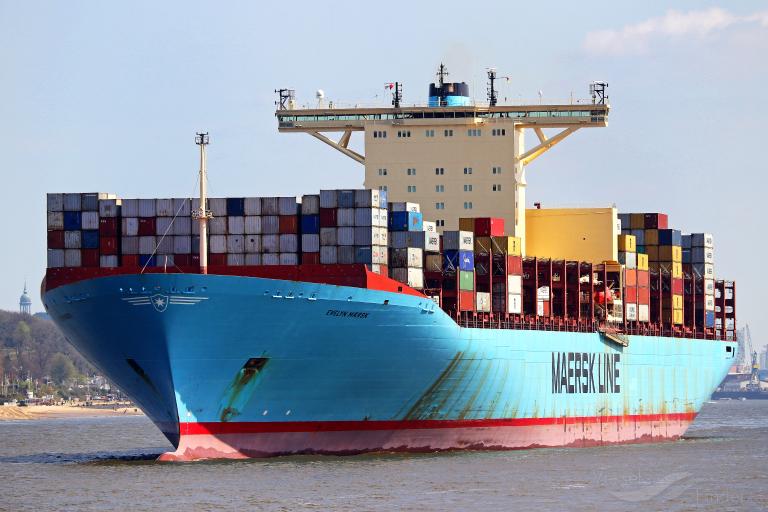 EVELYN MAERSK, Container Ship - Details and current position - IMO ...