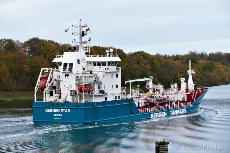 BERGEN STAR, Oil Products Tanker - Details and current position - IMO ...