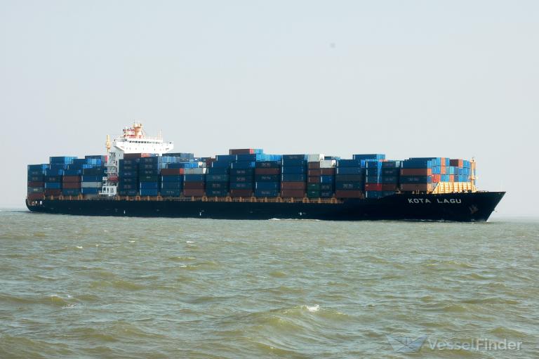 Kota Lagu Container Ship Details And Current Position Imo 9322308 Mmsi 477153800 Vesselfinder