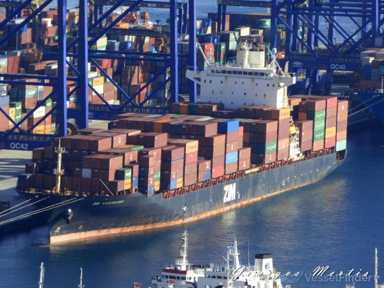 ZIM VANCOUVER, Container Ship Details and current position IMO