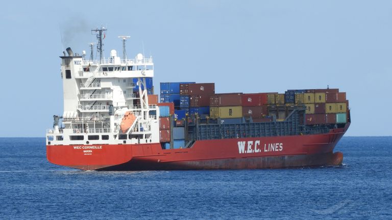 WEC CORNEILLE, Container Ship - Details and current position - IMO ...