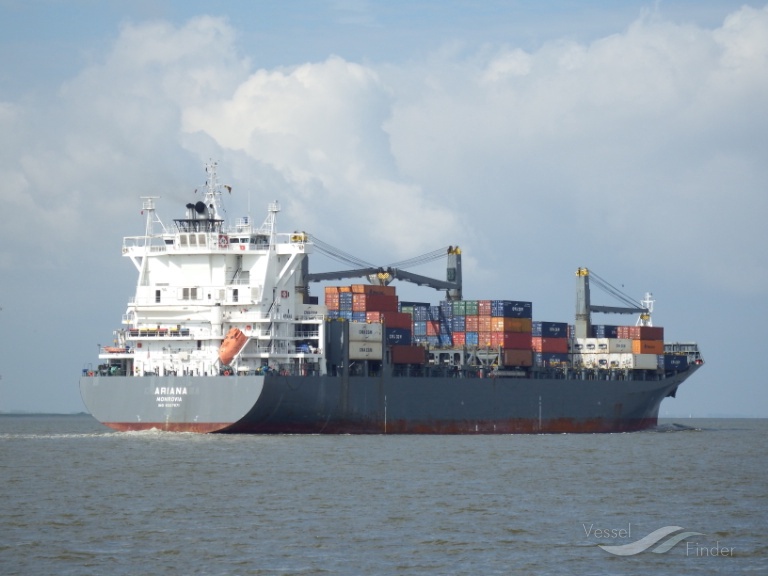 ARIANA, Container Ship - Details and current position - IMO 9327671 ...