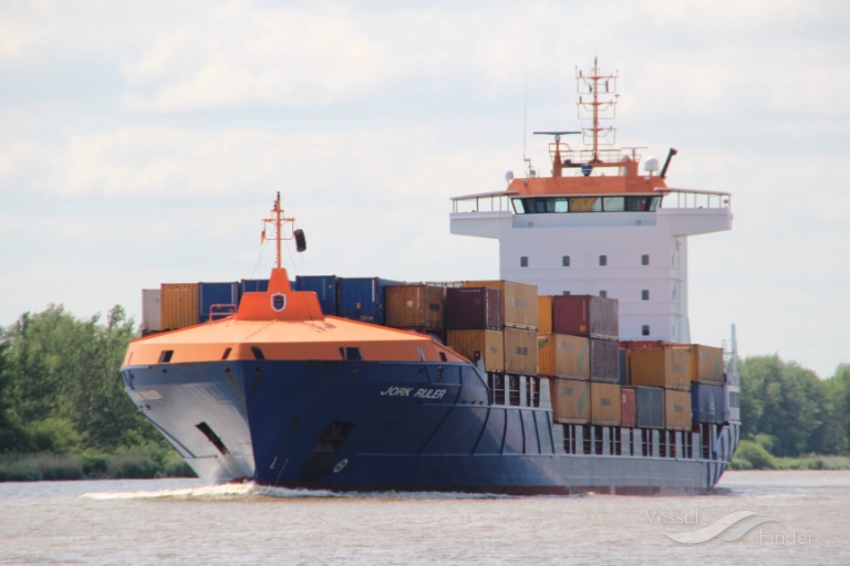 JORK RULER, Container Ship Details and current position IMO 9328027