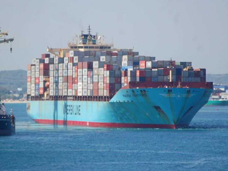 MAERSK HARTFORD, Container Ship Detalles del buque y posición actual