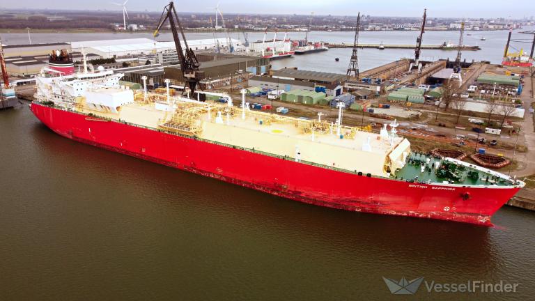 COOL ROVER LNG Tanker Details And Current Position IMO 9333618 