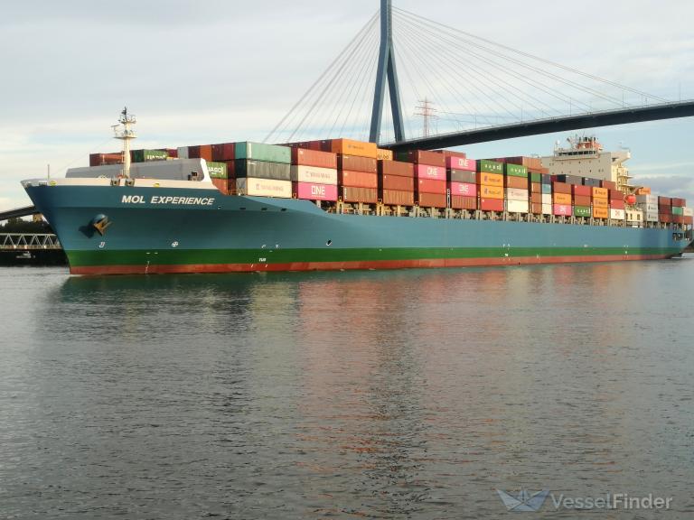 MOL EXPERIENCE, Container Ship Details and current position IMO