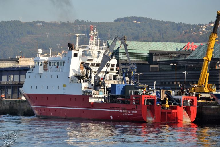 SARMIENTO DE GAMBOA, Research Vessel Details and current position