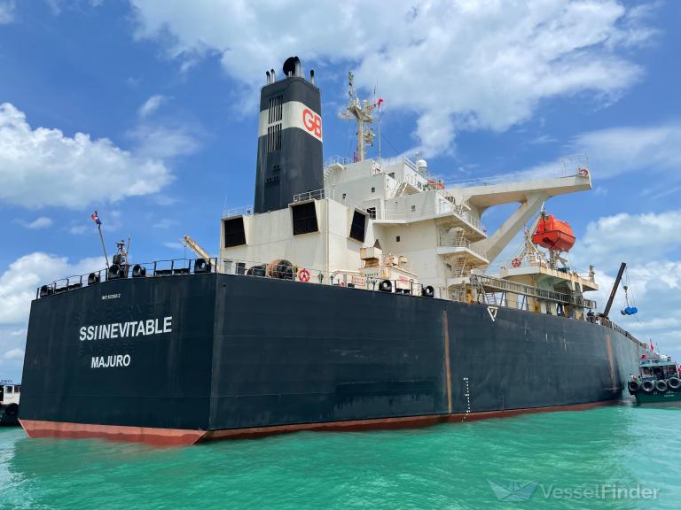 SSI INEVITABLE, Bulk Carrier Details and current position IMO