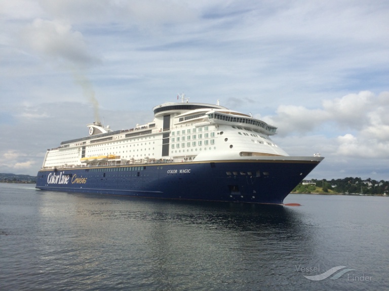 COLOR MAGIC, Passenger/Ro-Ro Cargo Ship - Details and current position ...