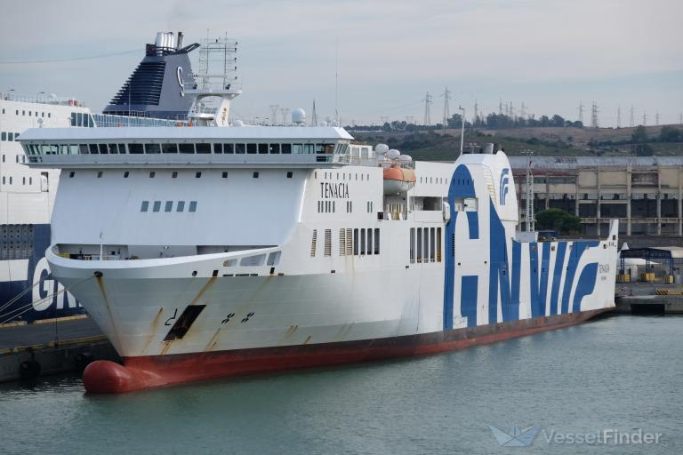 TENACIA, Passenger/Ro-Ro Cargo Ship - Details and current position ...