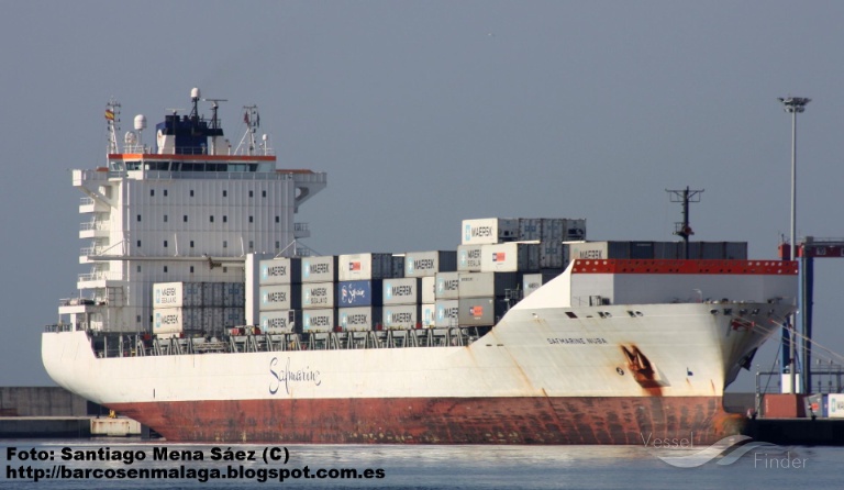 SAFMARINE NUBA, Container Ship - Details and current position - IMO ...