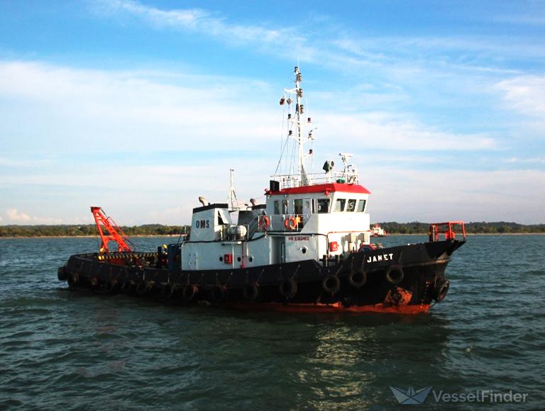 JANET, Tug - Details and current position - IMO 9362463 MMSI 525100748 ...