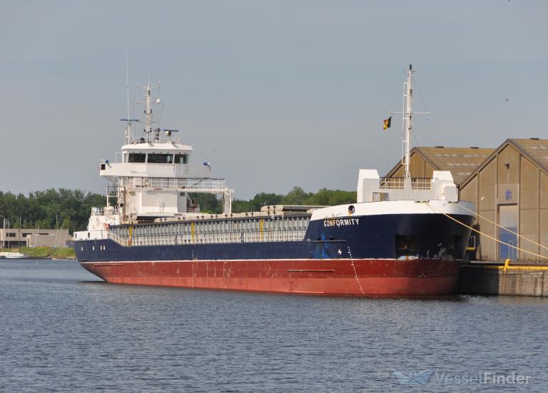 CONFORMITY, General Cargo Ship - Details and current position - IMO ...