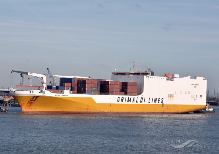 GRANDE CAMEROON, RoRo Cargo Ship Details and current position IMO