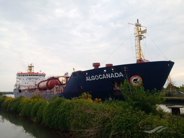 ALGOCANADA, Chemical/Oil Products Tanker Details and current position