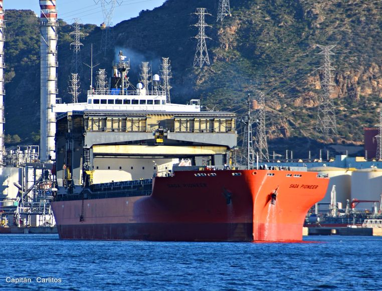 SAGA PIONEER, General Cargo Ship - Details And Current Position - IMO ...