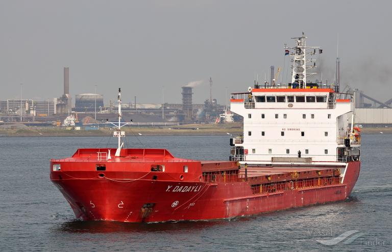 Y Dadayli General Cargo Ship Scheepsdetails En Huidige Positie Imo Mmsi Vesselfinder