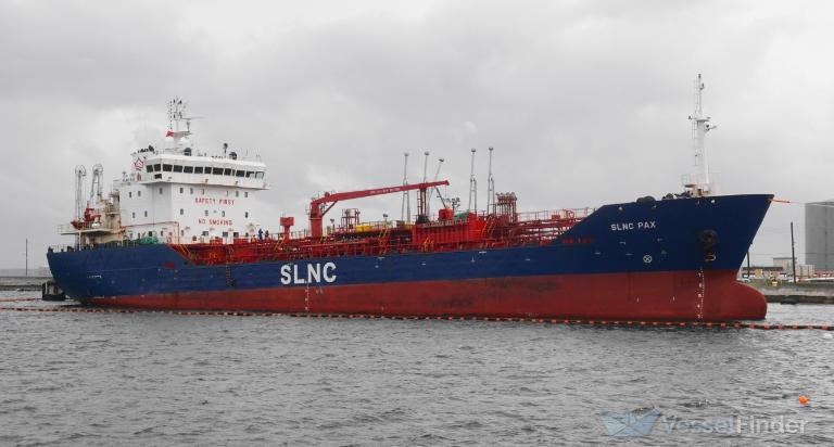 SLNC PAX, Chemical/Oil Products Tanker - Details and current position ...