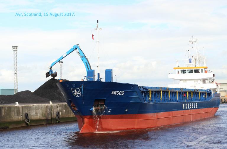 ARGOS, General Cargo Ship Details and current position IMO 9383924