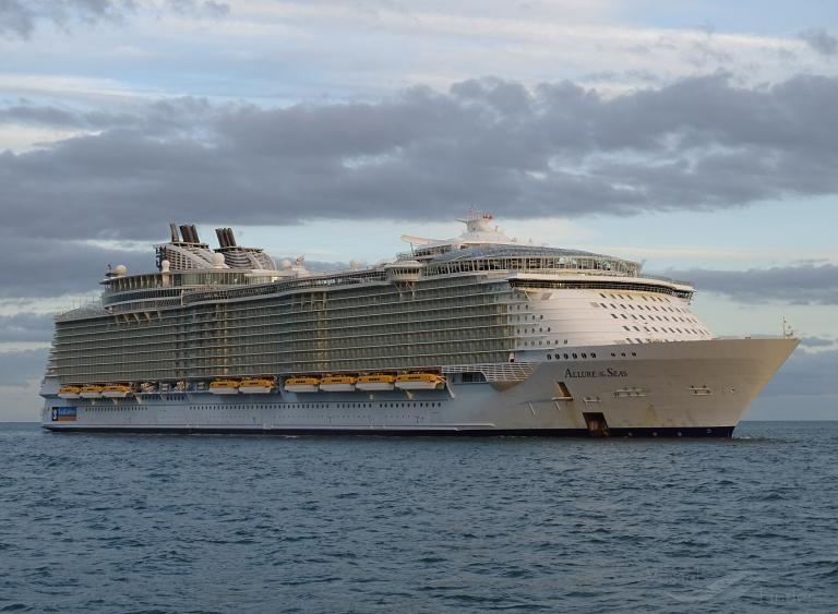 Allure Of The Seas Passenger Cruise Ship Details And Current Position Imo 9383948 Mmsi 311020700 Vesselfinder