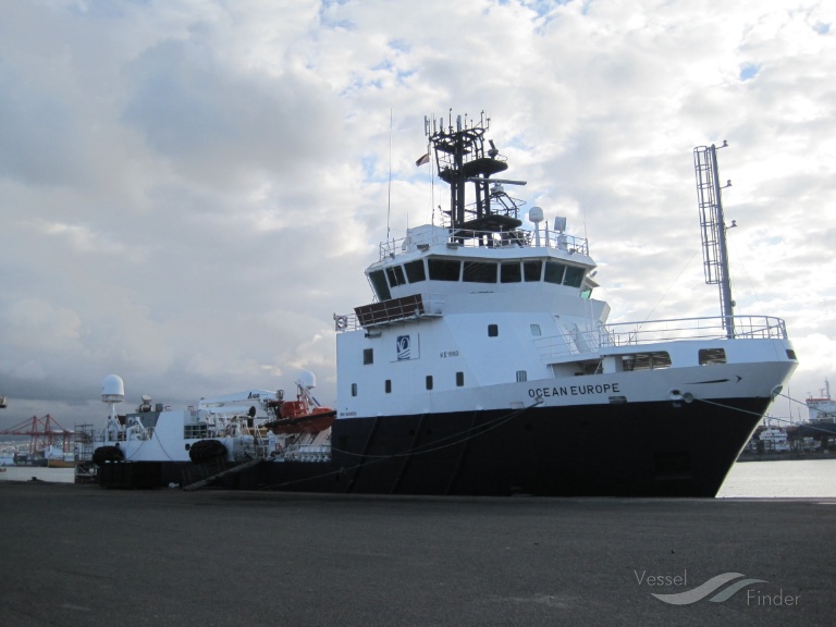  OCEAN EUROPE  Research Vessel Details and current 