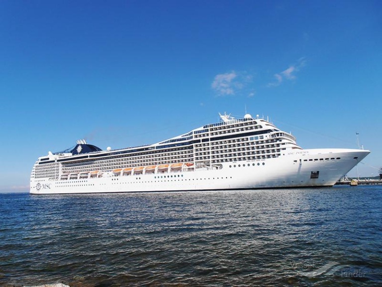 Msc Poesia Current Position Passenger Cruise Ship Imo 9387073 Vesselfinder