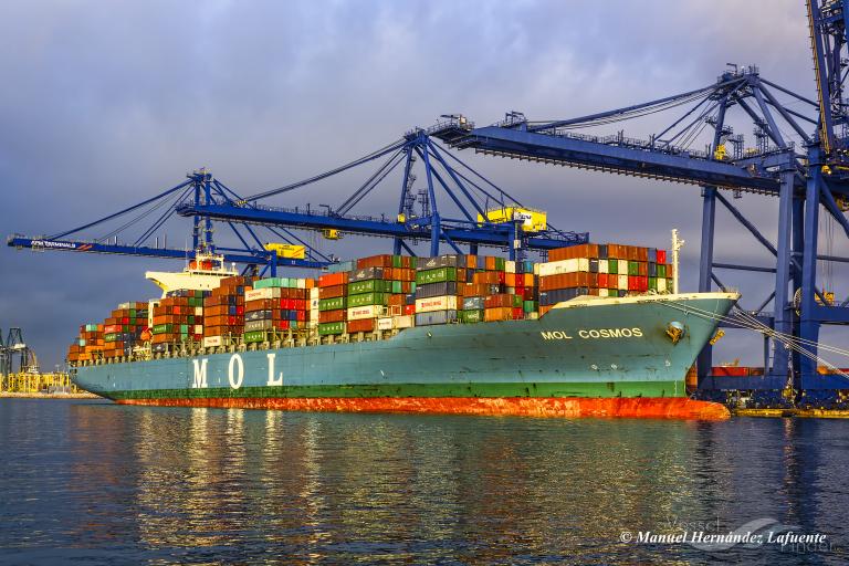 ONE COSMOS, Container Ship Details and current position IMO 9388340