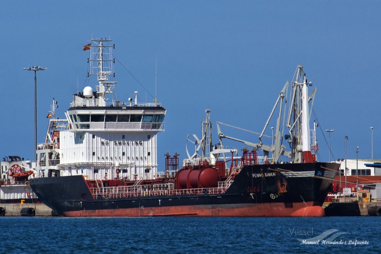FENNO SWAN, Chemical/Oil Products Tanker - Details and current position ...