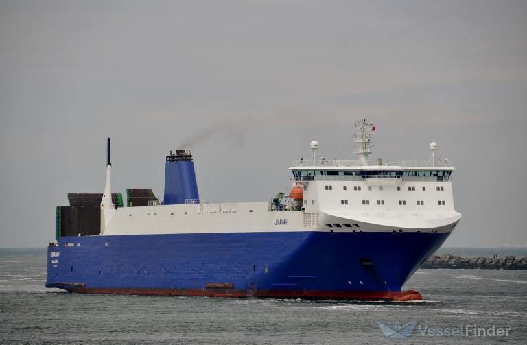 JINANAH, Ro-Ro Cargo Ship - Gemi detayları ve güncel harita konumu